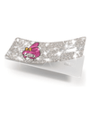 SILVER ULTRA BLING REFLECTIVE FRIEND PINK CAT