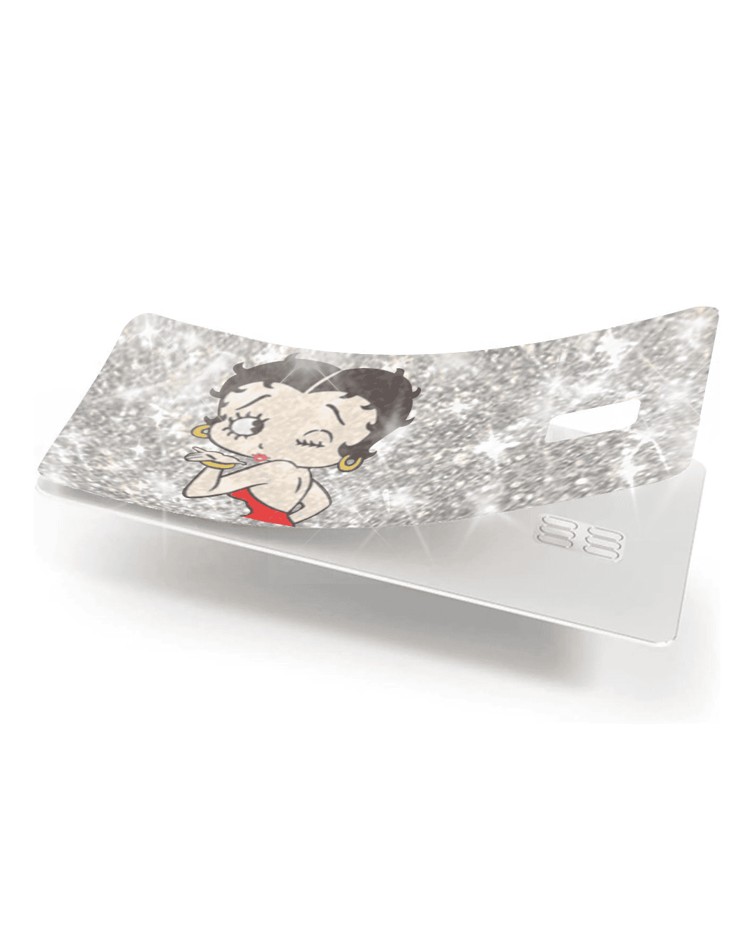  SILVER ULTRA BLING REFLECTIVE BETTY EXOTIX - Exotix Card