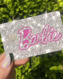  SILVER ULTRA BLING REFLECTIVE PINK GIRL - Exotix Card