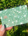 BLING REFLECTIVE BACK INFORMATION GREEN - Exotix Card