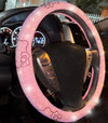 Exotix Ultra bling rhinestones Cat Steering Wheel Cover Shiny - Exotix Card