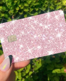  BLING REFLECTIVE BACK INFORMATION PINK hot girly - Exotix Card