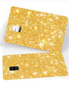 BLING REFLECTIVE BACK INFORMATION GOLD