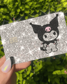  Silver Ultra Bling Reflective Friend Cat - Exotix Card