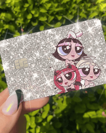  SILVER ULTRA BLING REFLECTIVE 3 GIRLS EXOTIX - Exotix Card