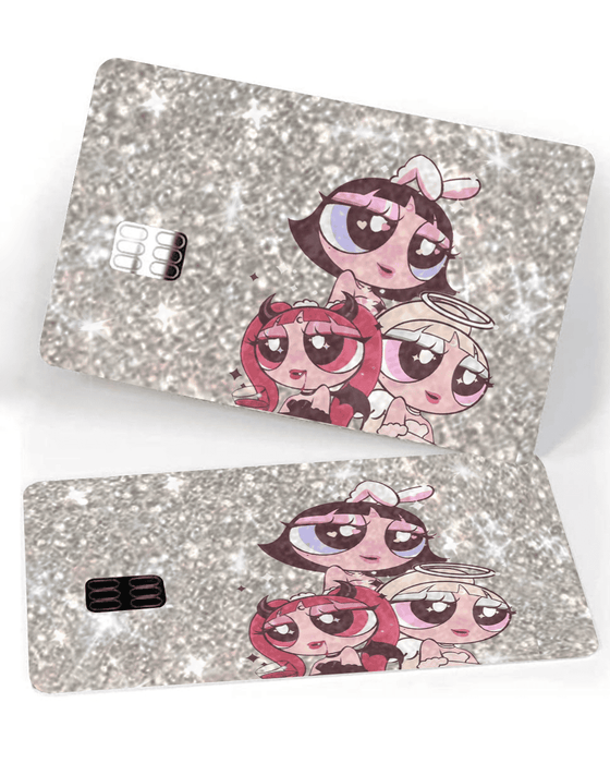 SILVER ULTRA BLING REFLECTIVE 3 GIRLS EXOTIX - Exotix Card