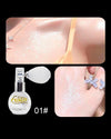 Ultra bright bling powder for especially shiny full body skin white glitter sparkly white - Exotix Card