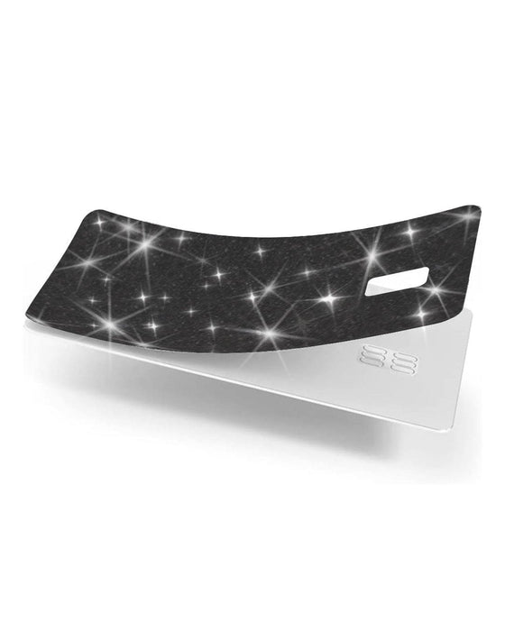 Skin Ultra Bling Reflective Back Information Black - Exotix Card