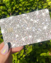 Skin Ultra Bling Reflective Back Information Silver - Exotix Card