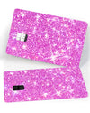 Ultra Bling Reflective Back Information Pink - Exotix Card