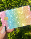 Ultra Bling Reflective Back Information Rainbow - Exotix Card