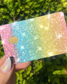  Ultra Bling Reflective Back Information Rainbow - Exotix Card